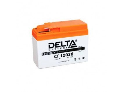 Аккумулятор Delta CT12026 (YTX4A-BS)